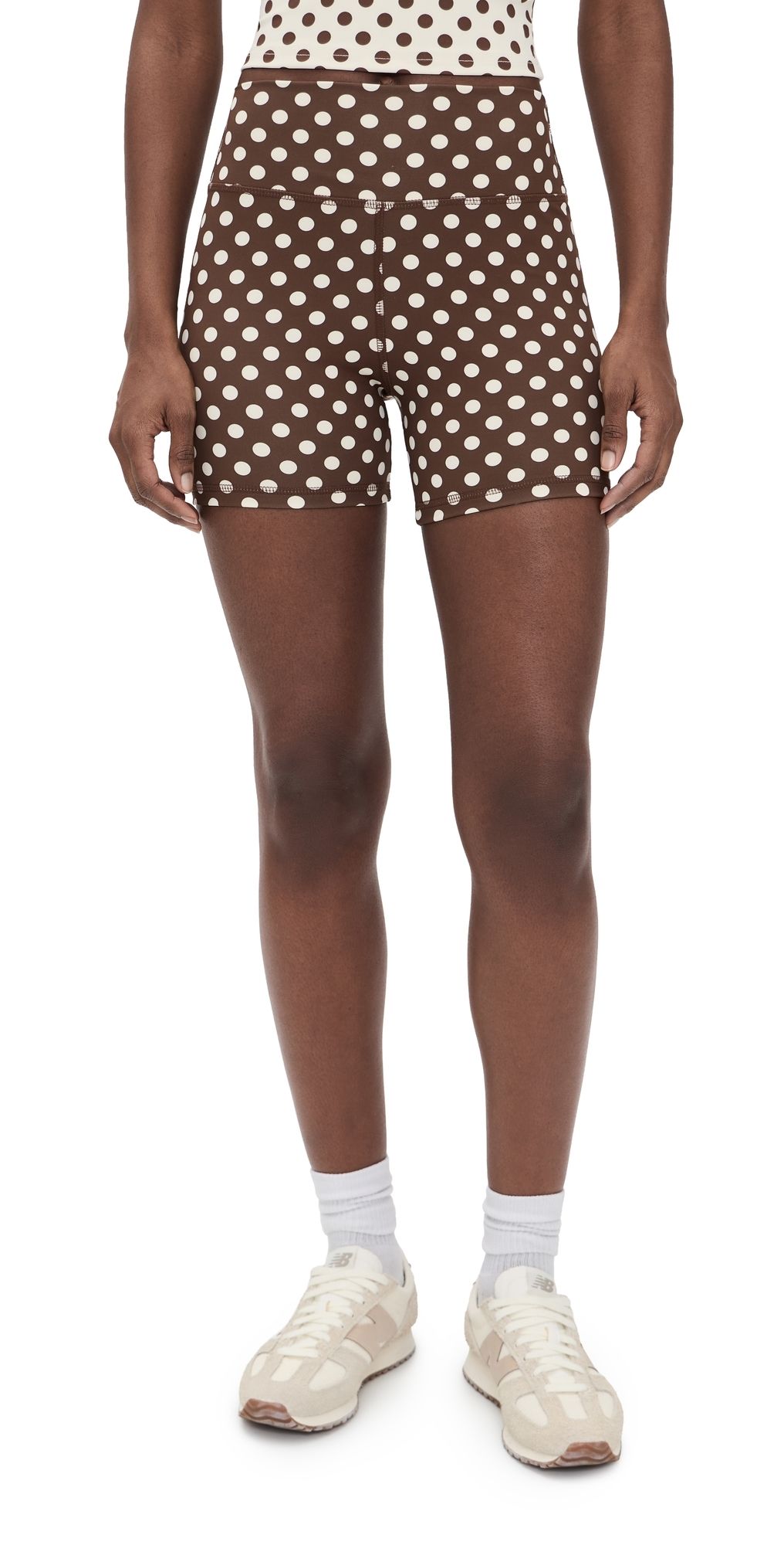 Strut This The Sparrow Shorts Polka Dots XS