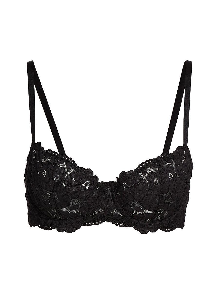 Women's Romanza Lace Balconette Bra - Black - Size 32G