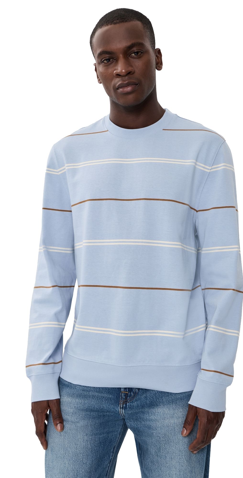 PS Paul Smith Casual Fit Sweatshirt Light/Pastel Blue XXL