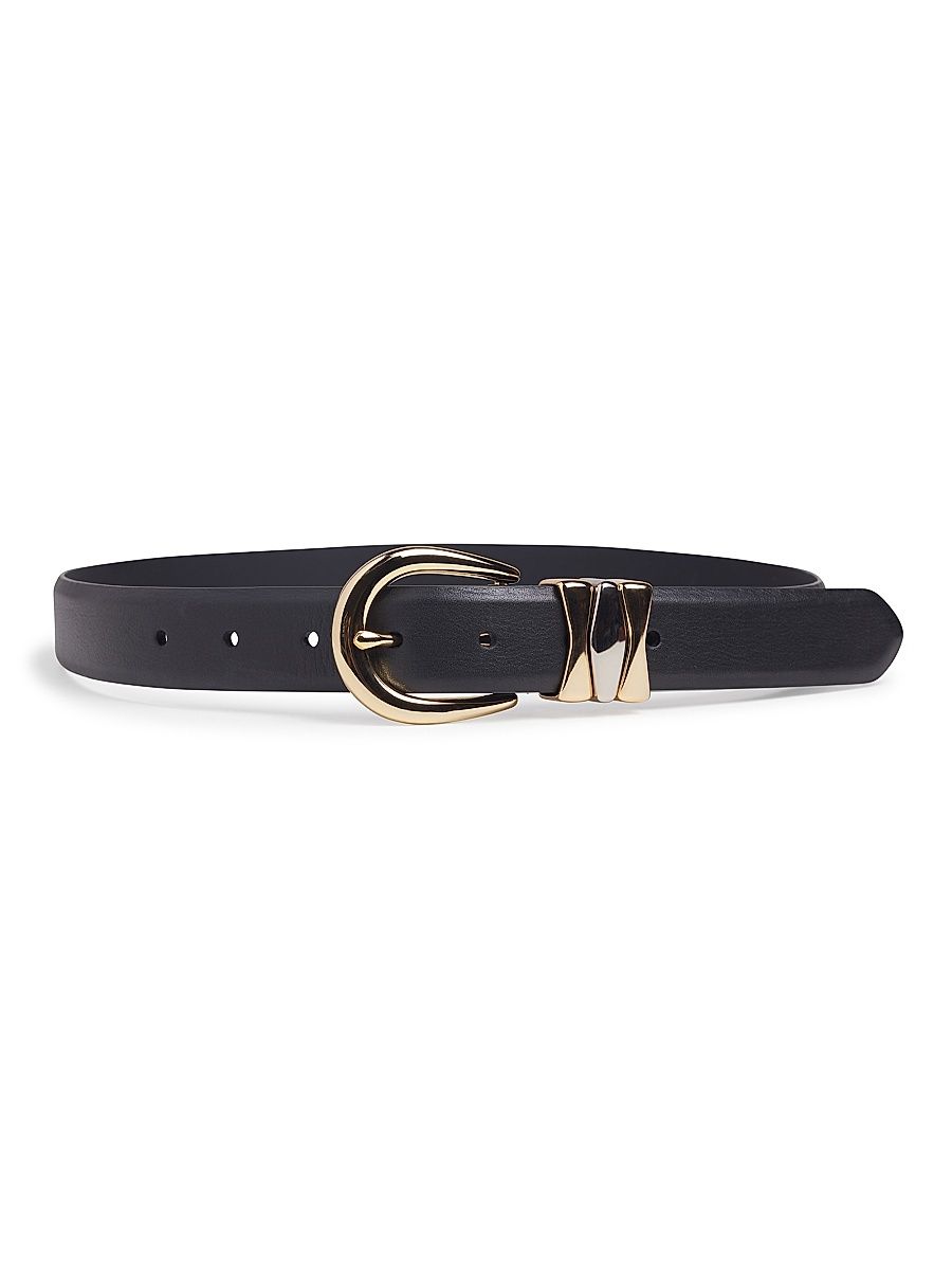Women's The William Split Decision Belt - Black - Size Large