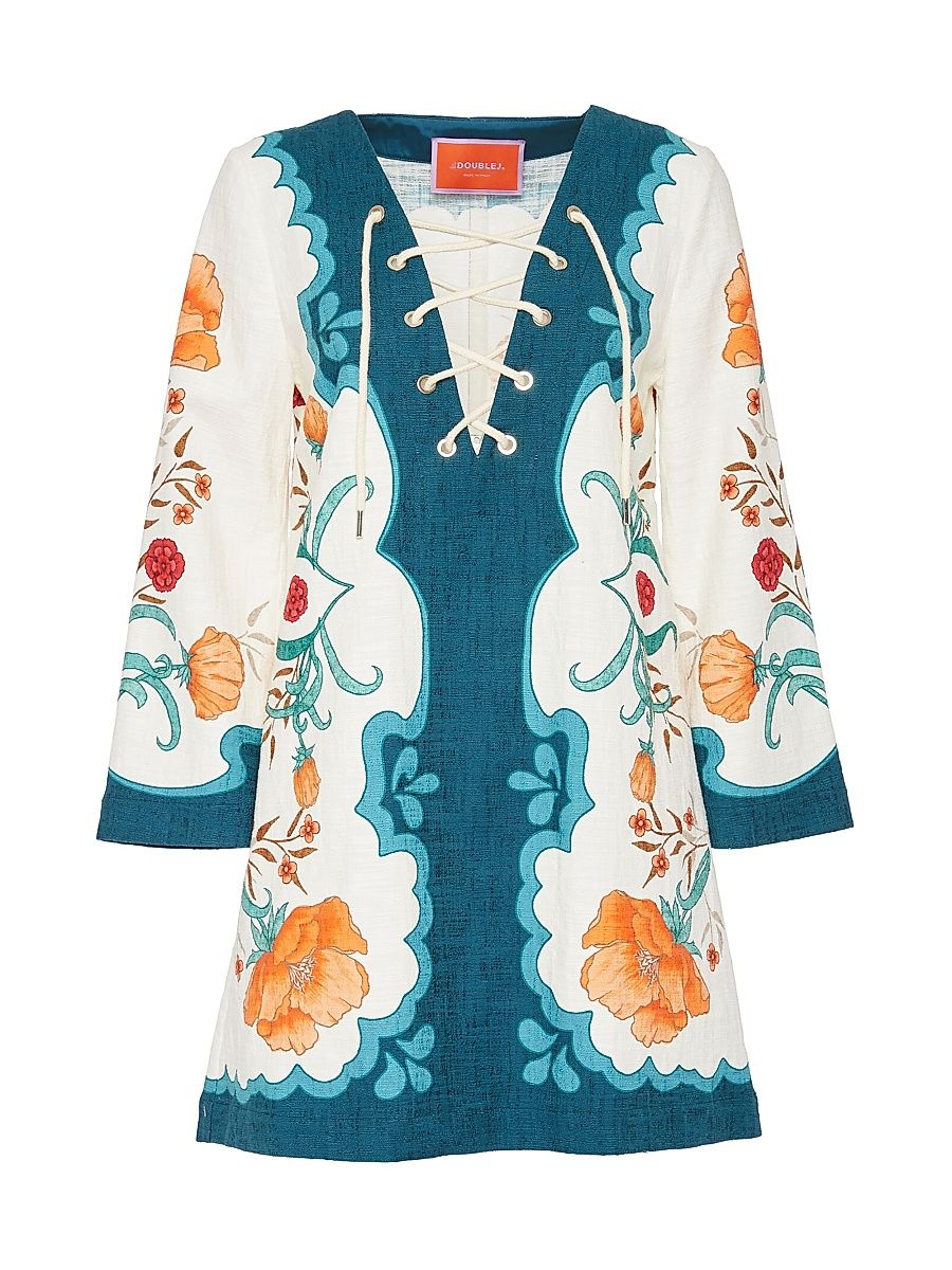 Women's The Tunic Mini Placee - Morpheus Placee Orange - Size XL