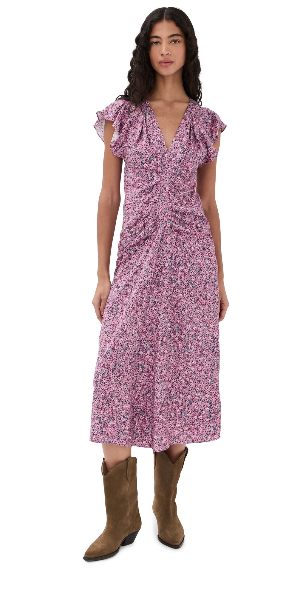 Isabel Marant Lyndsay Dress Pink 42