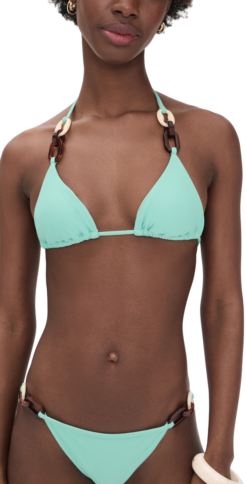 Ramy Brook Nancy Bikini Top Seaglass S