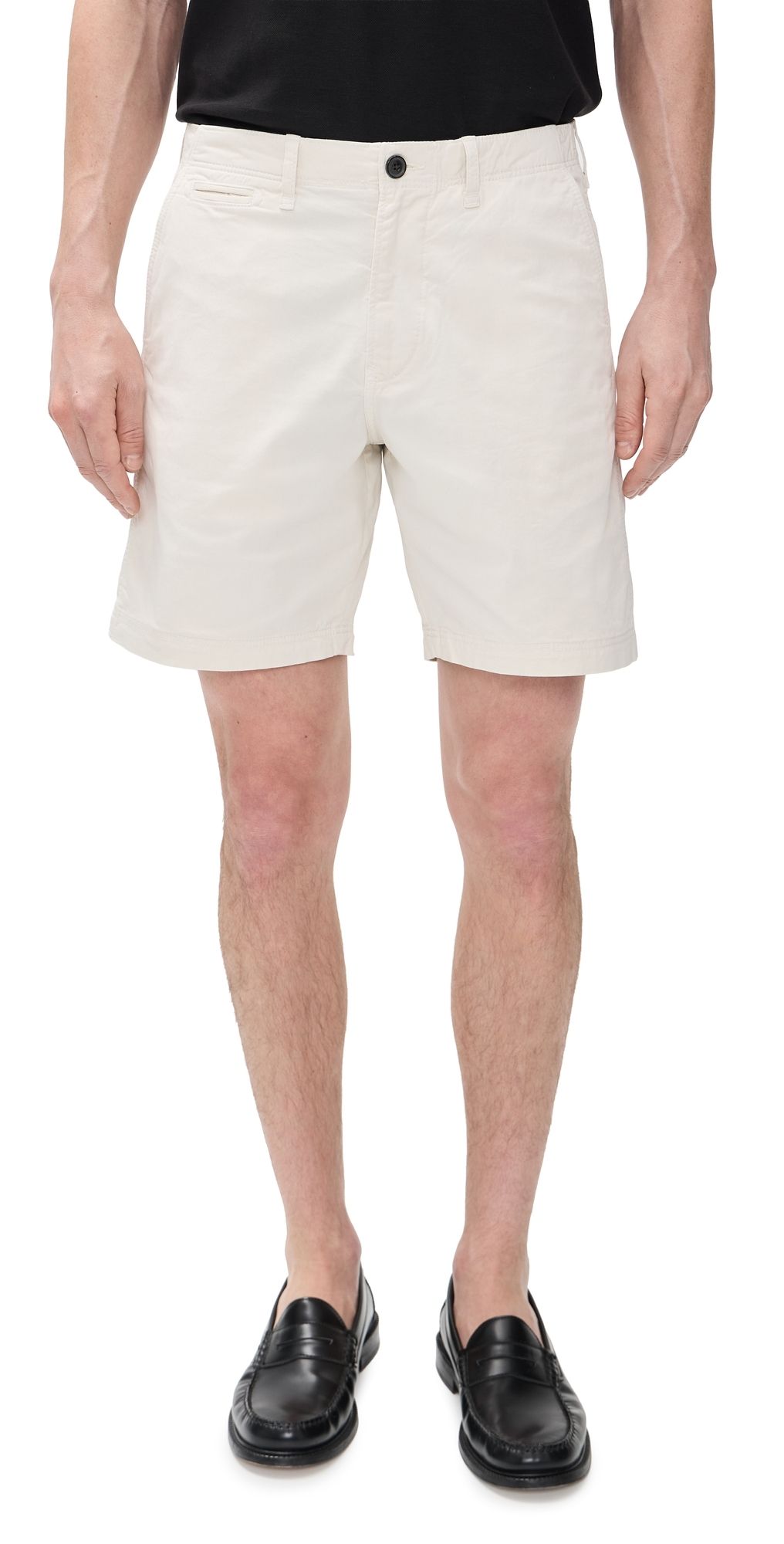 Billy Reid Chino Shorts Eggshell 38