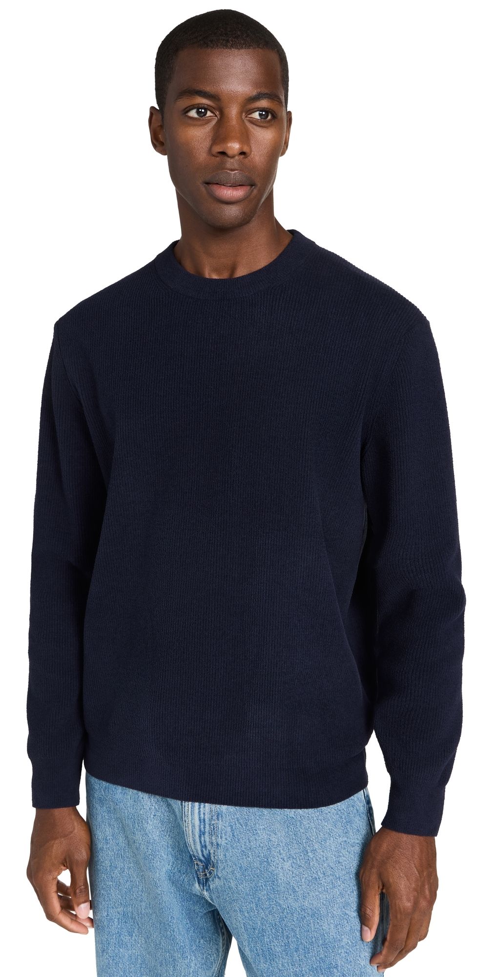 NN07 Danny Lightweight Sweater Navy Blue XXL
