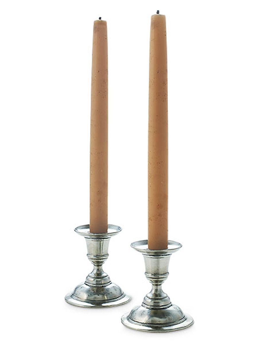 Martina Pewter Candlesticks