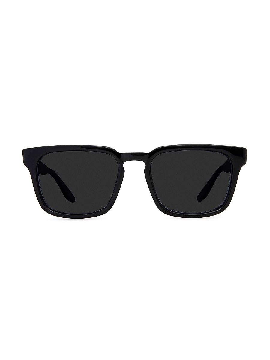 Men's Hamilton 53MM Rectangle Sunglasses - Hamilton Black Nocturnal