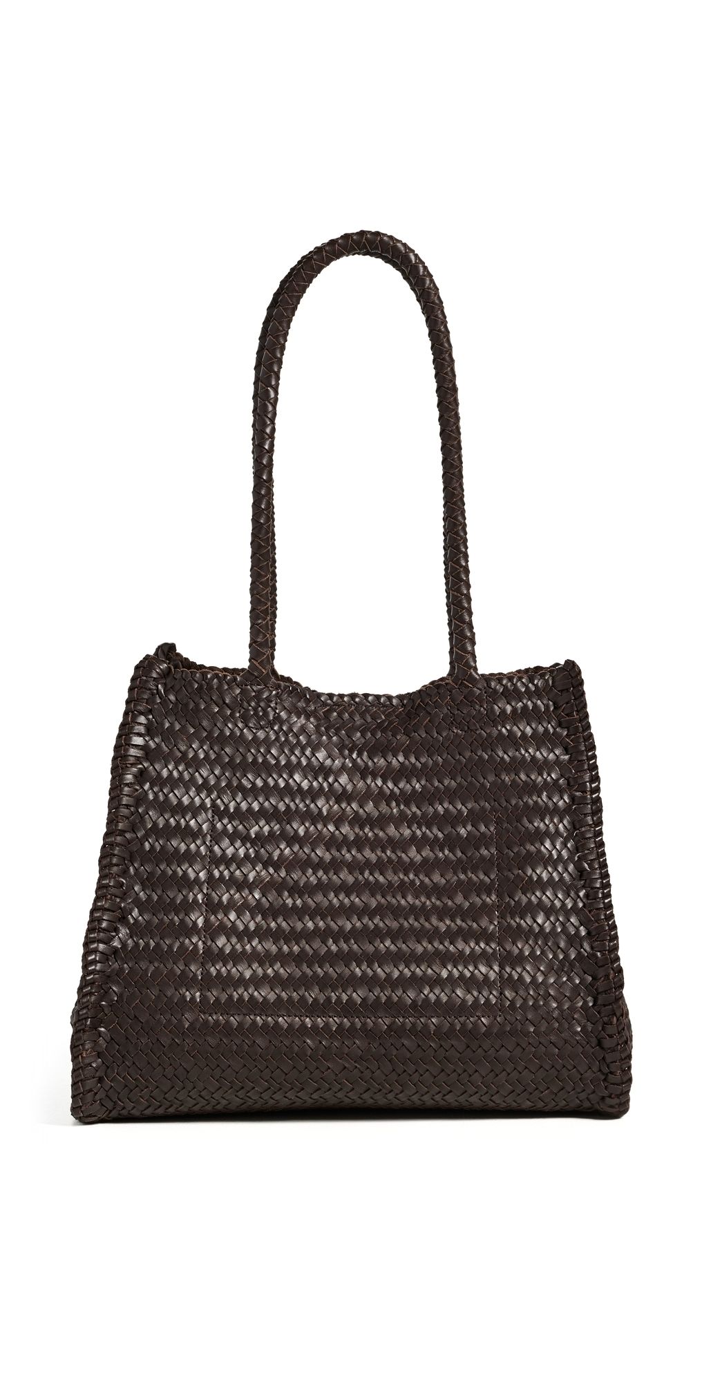 Madewell Woven Lexington Tote Bag Coffee Bean One Size