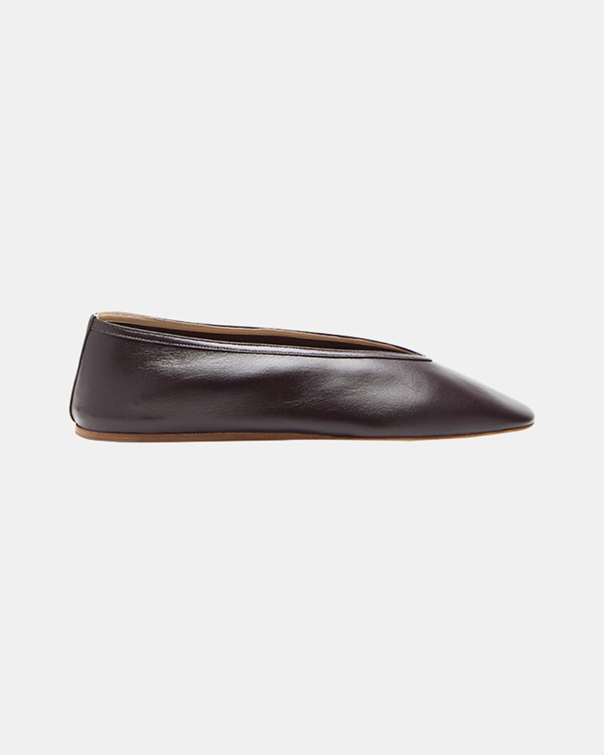 Luna Lambskin Leather Ballerina Flats