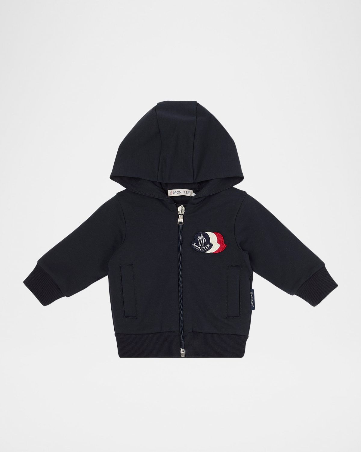 Boy & apos;s Logo Cotton Zip-Front Hoodie, Size 6M-3