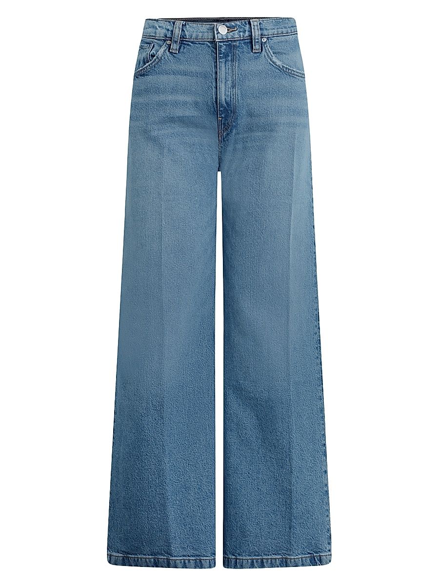 Women's Jodie High-Rise Wide-Leg Jeans - Goddess - Size 30