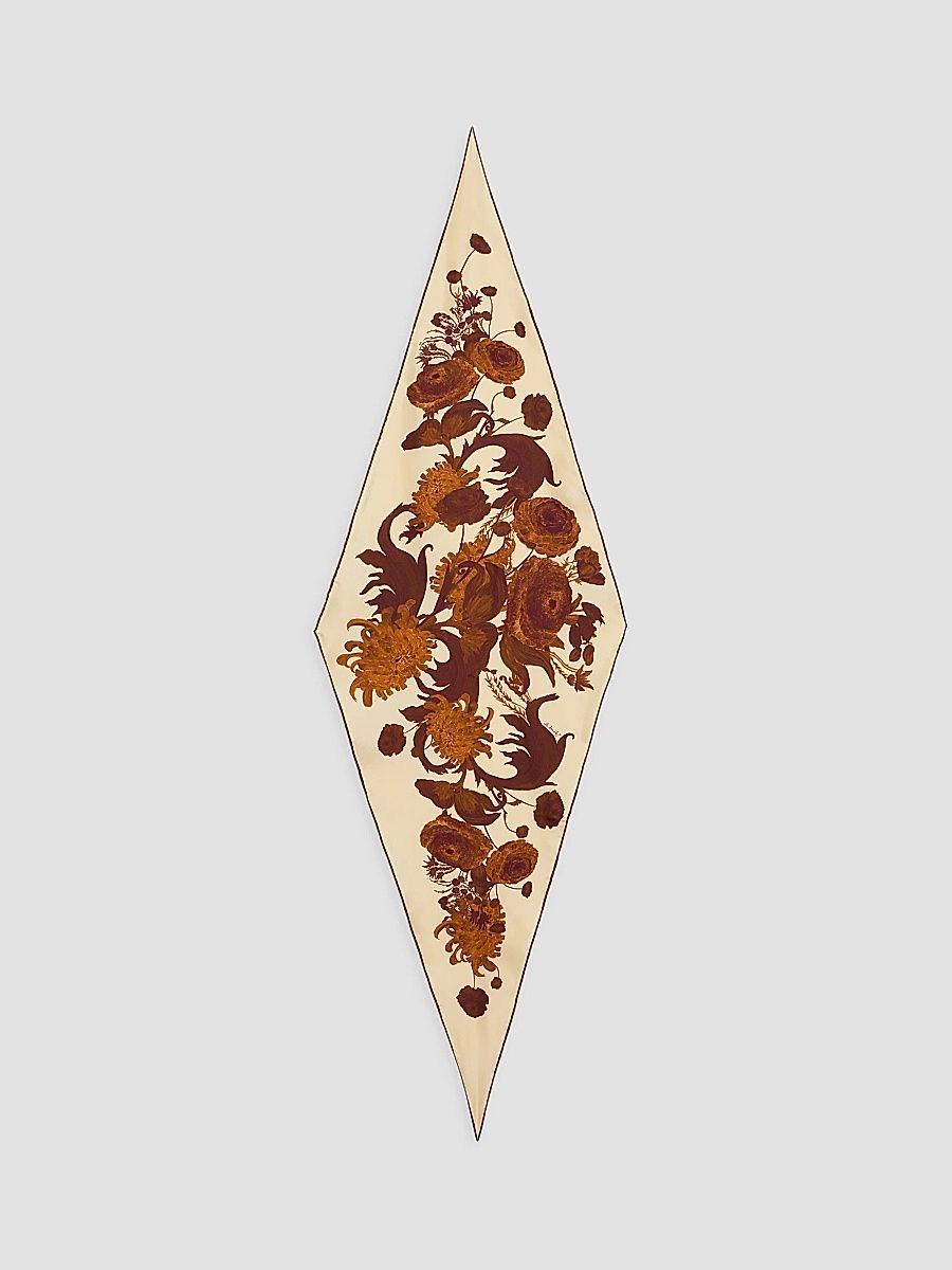 Women's Diamond Scarf - Coven Buttercream