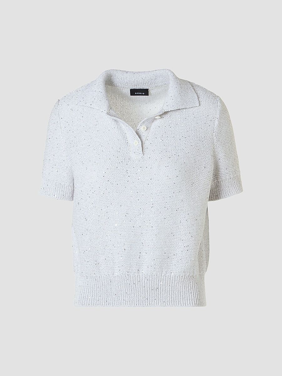 Women's Rib-Knit Linen-Cotton Blend Sweater - Ecru - Size 6