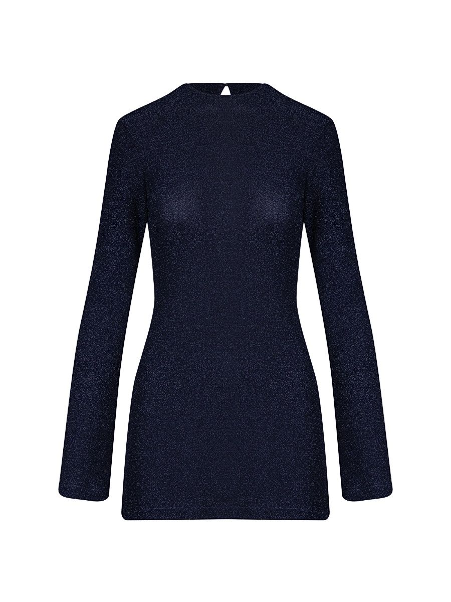 Women's Self Love Top - Navy - Size Large