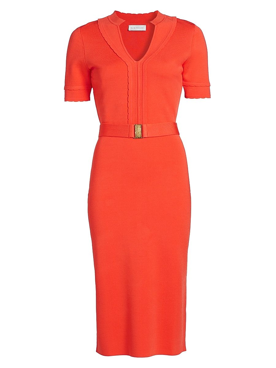 Women's The Zariyah Sweater Dress - Orange Dream - Size XS