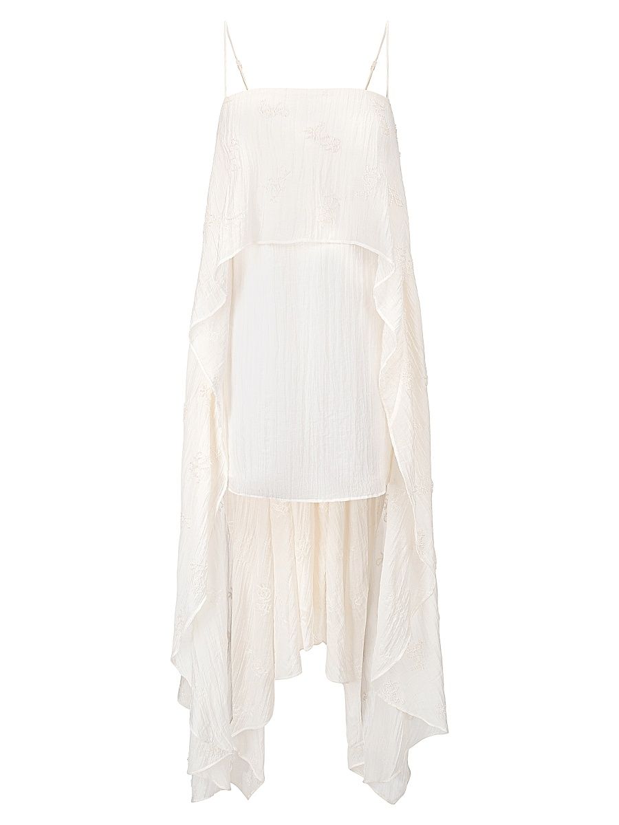 Women's Valencia High-Low Dress - White - Size 12