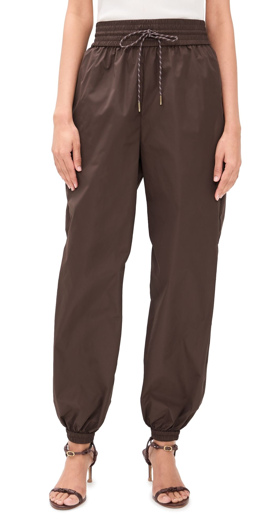 Zimmermann Alchemy Track Pants Chocolate 4