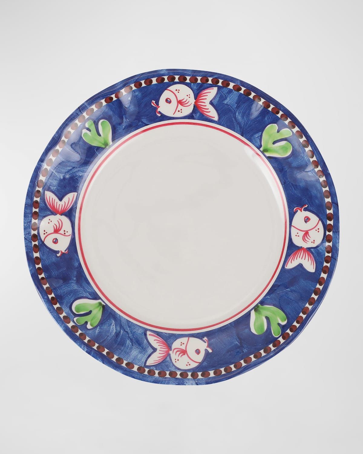 Melamine Campagna Pesce Dinner Plate