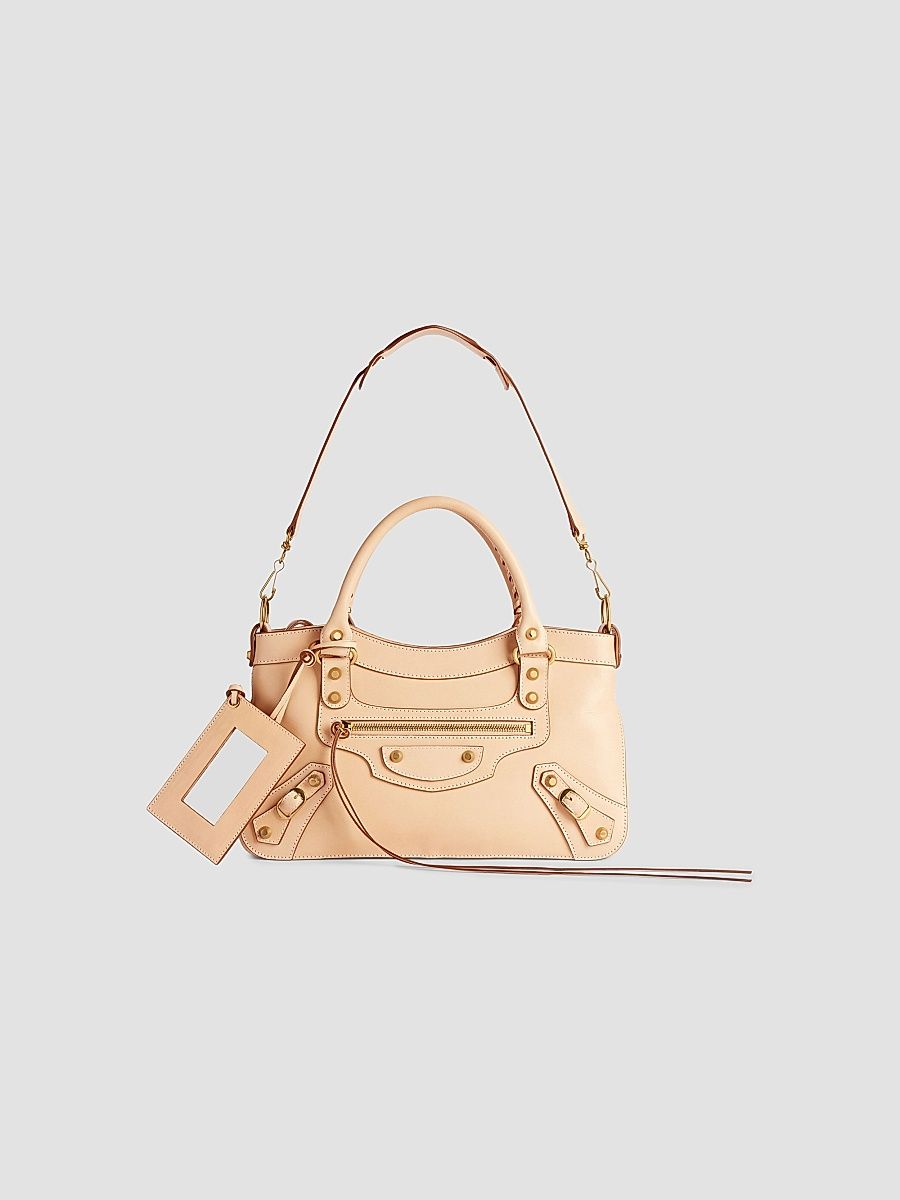 Balenciaga Women's Le City First Top Handle Bag - Natural