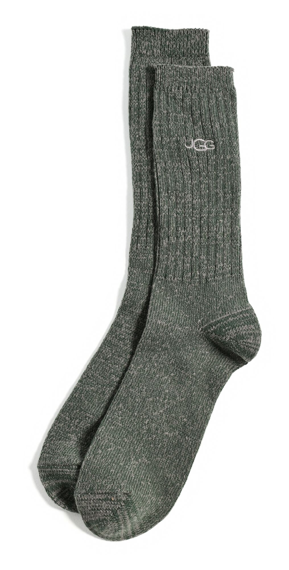 UGG Trey Rib Knit Crew Socks Arugula One Size