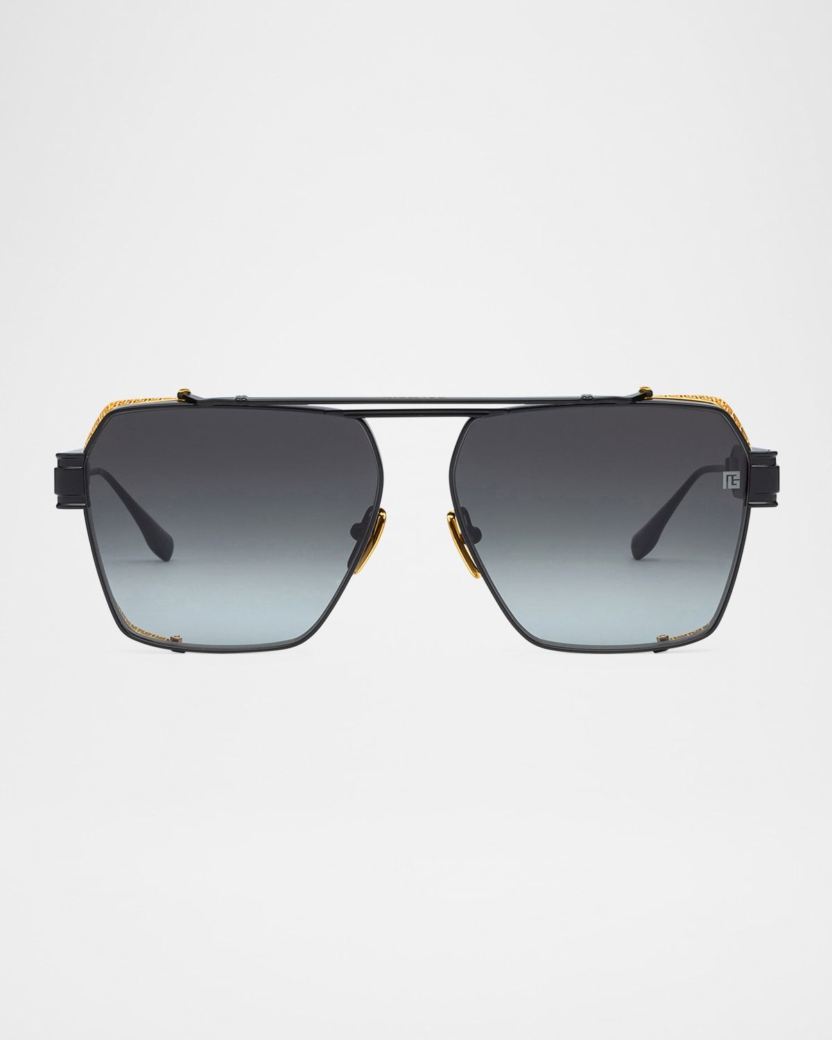Premier Titanium Aviator Sunglasses