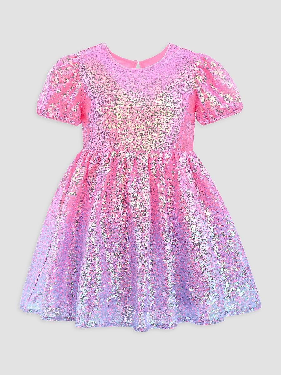 Little Girl's & Girl's Sorella Dress - Pink - Size 10