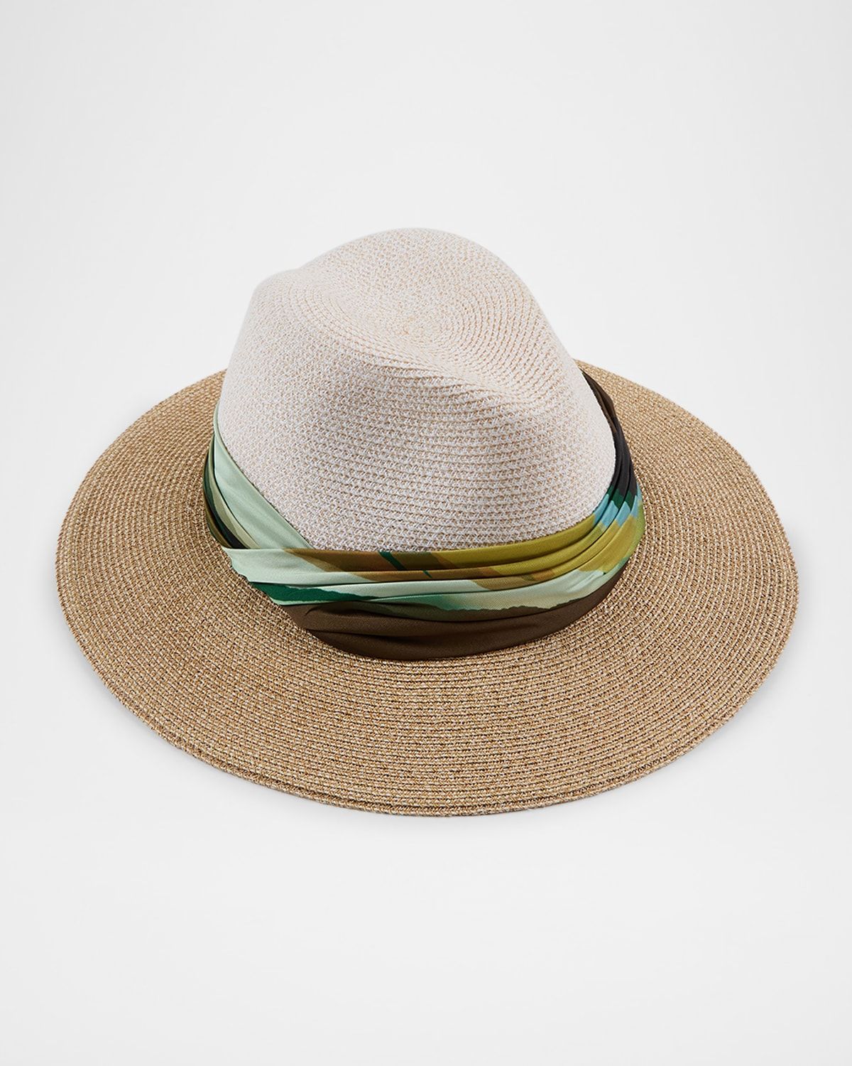 Courtney Hemp Packable Fedora