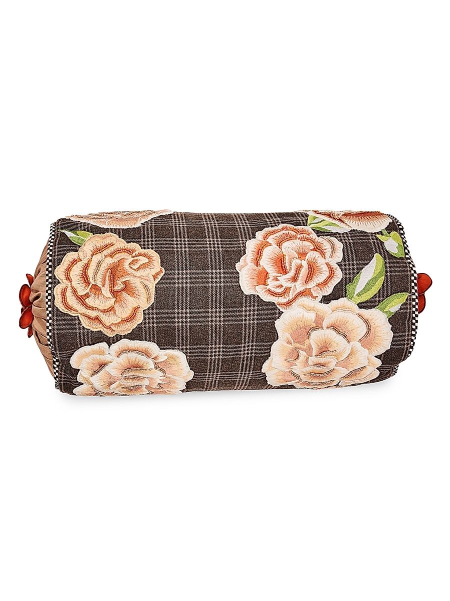 Field Study Beaded Bolster Pillow