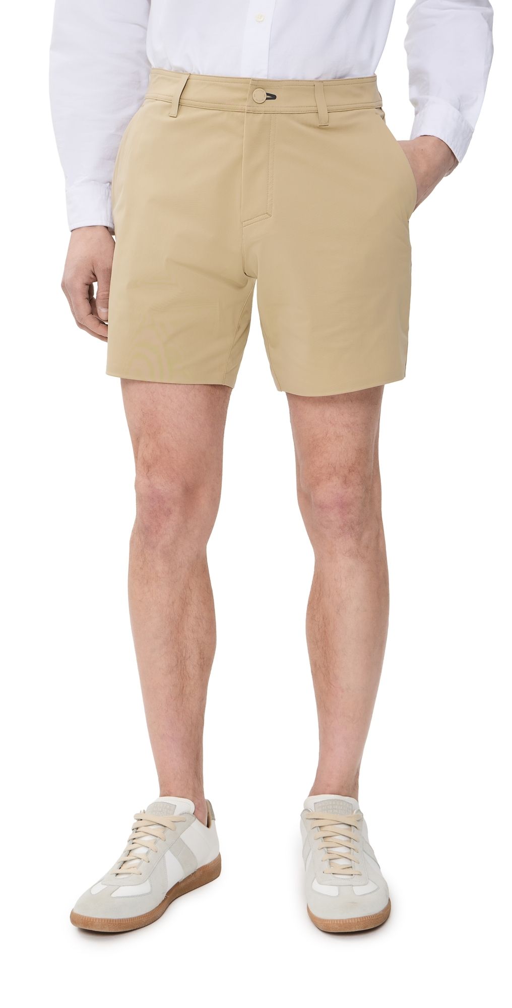 Rhone Commuter Flyweight Shorts 7 Light Khaki 38