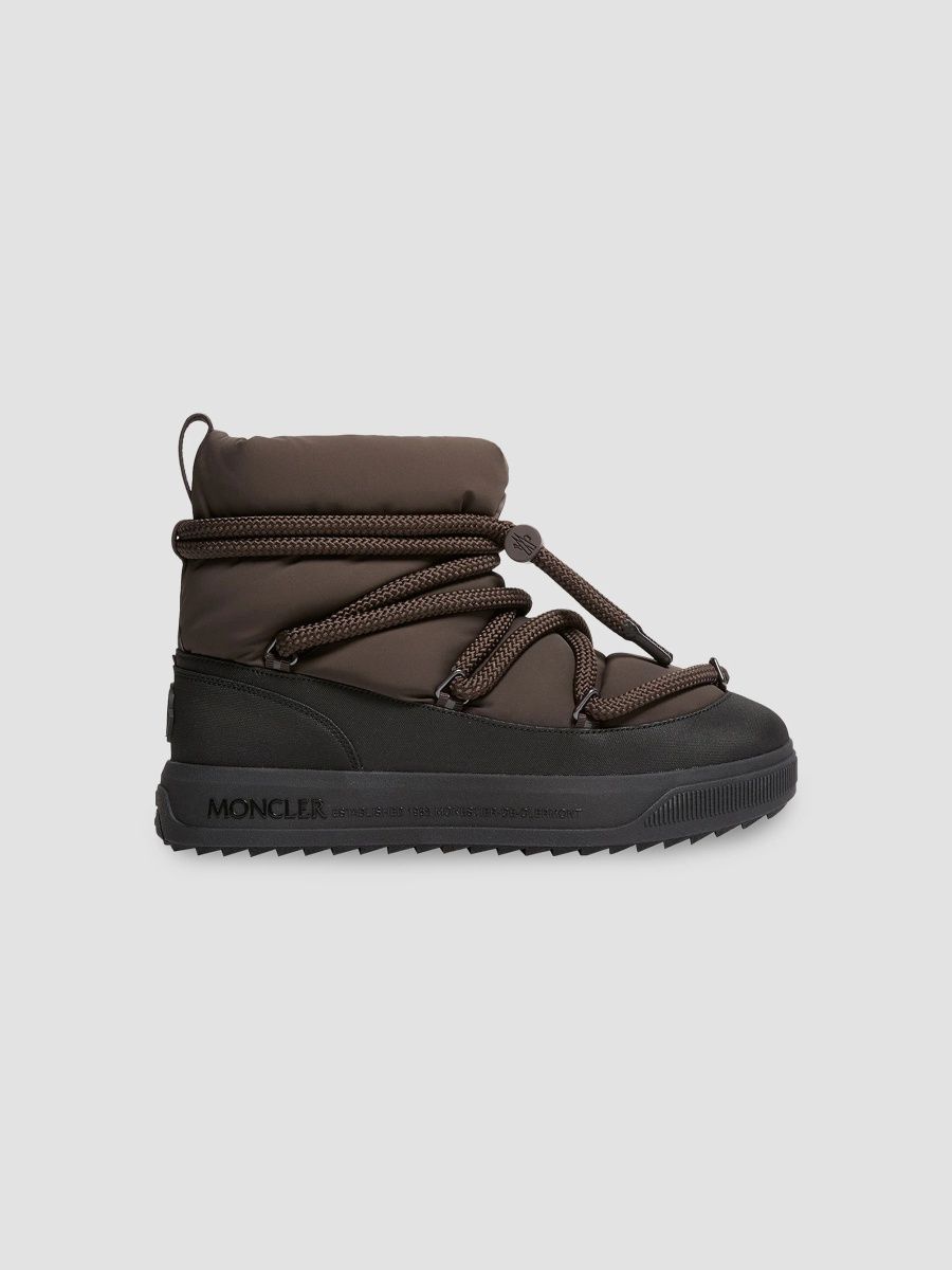 Moncler Men's Altive Mid Snow Boots - Brown - Size 13