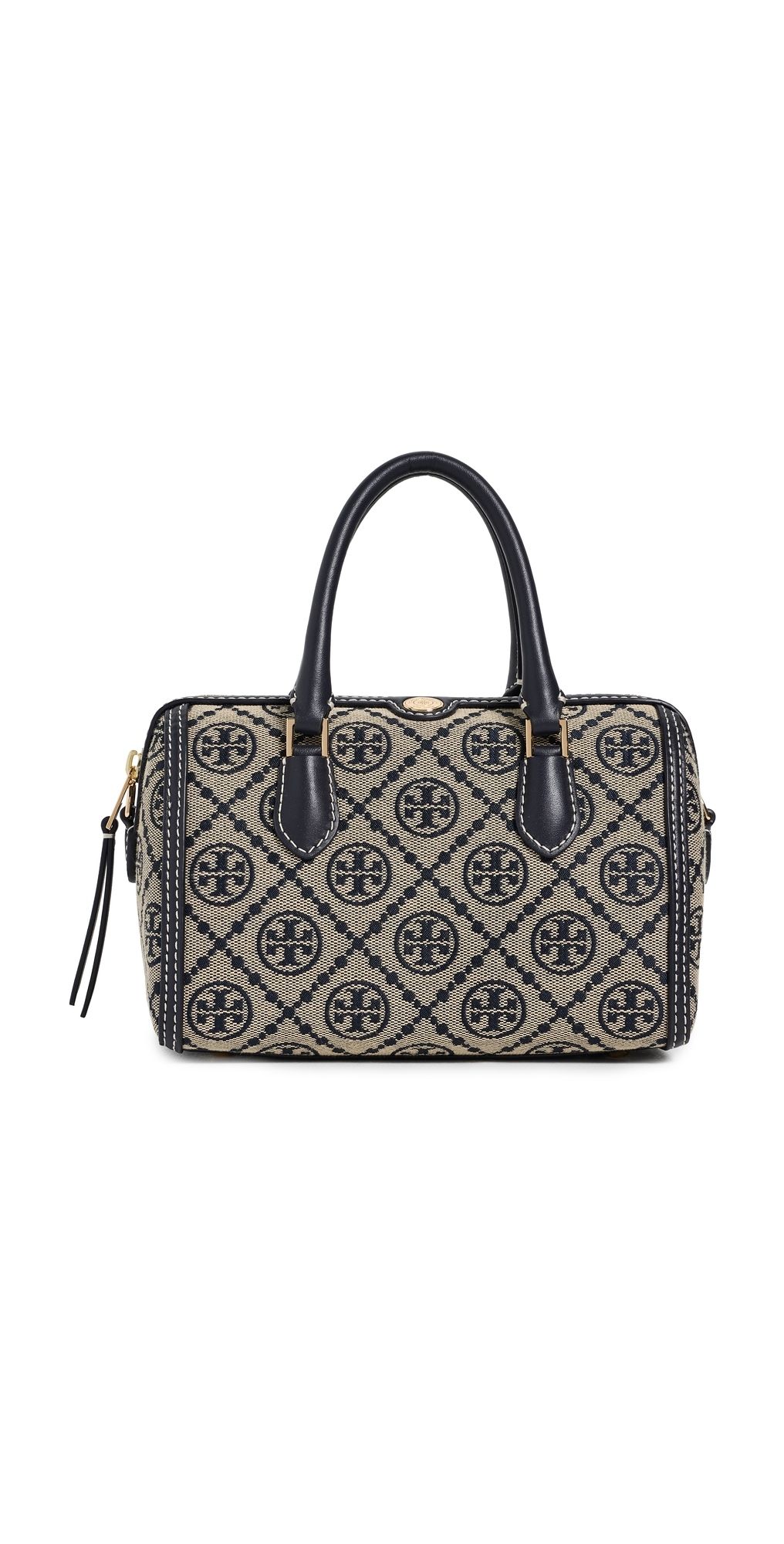 Tory Burch T Monogram Petite Barrel Bag Tory Navy One Size