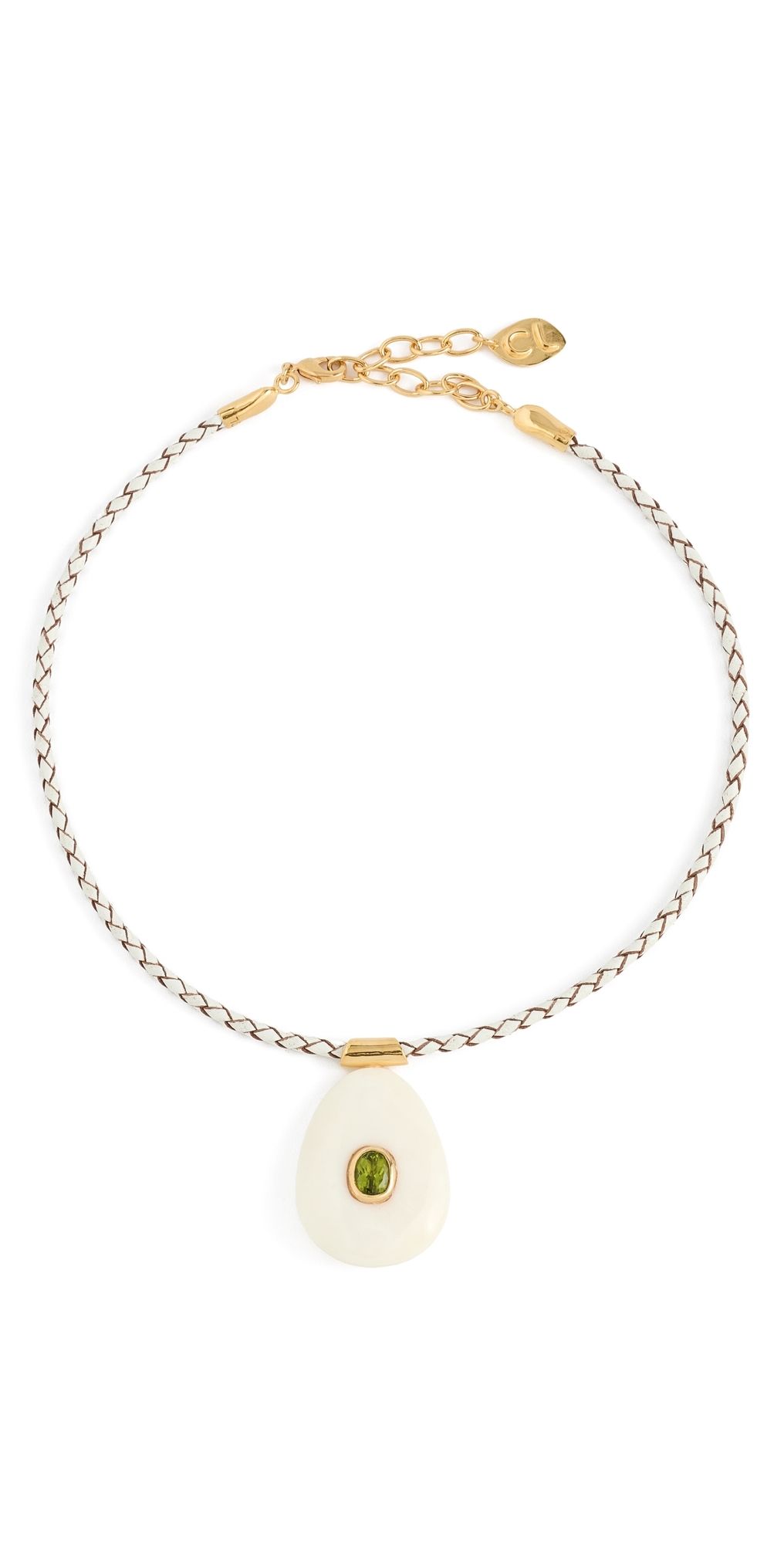 Chan Luu Pebble Necklace Peridot One Size