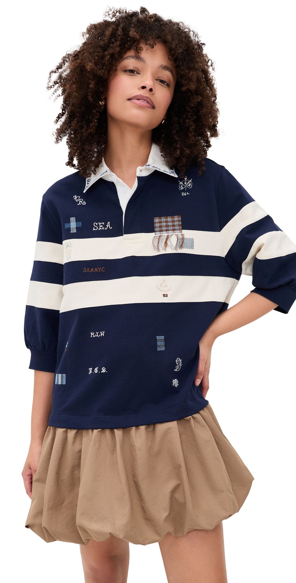 Sea Claira Emb Rugby Dress Multi L