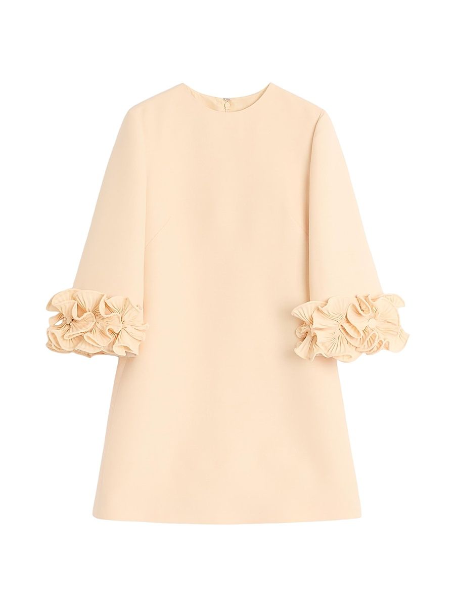 Women's Crepe Couture Short Dress - Birch - Size 0