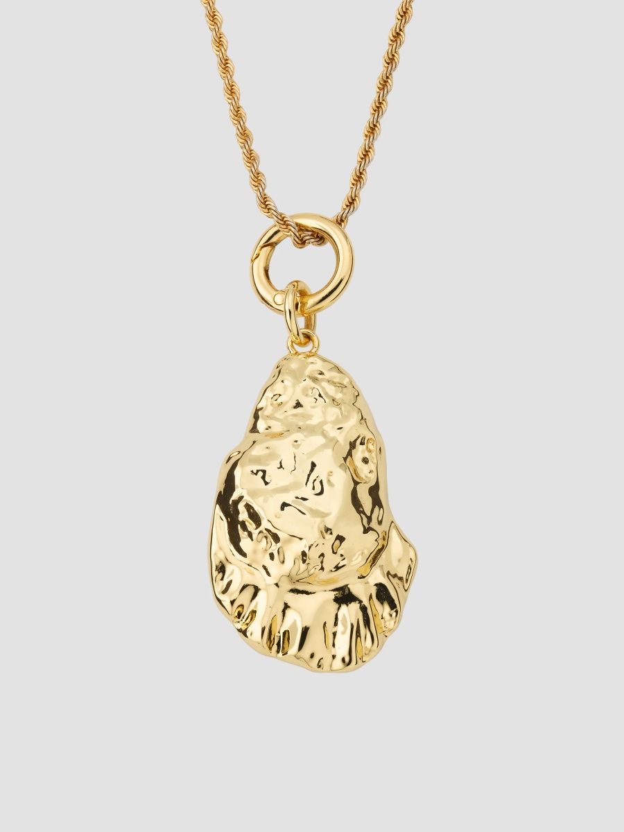 Kenneth Jay Lane Women's 18K Gold-Plated Oyster Pendant Chain Necklace/21" - Gold