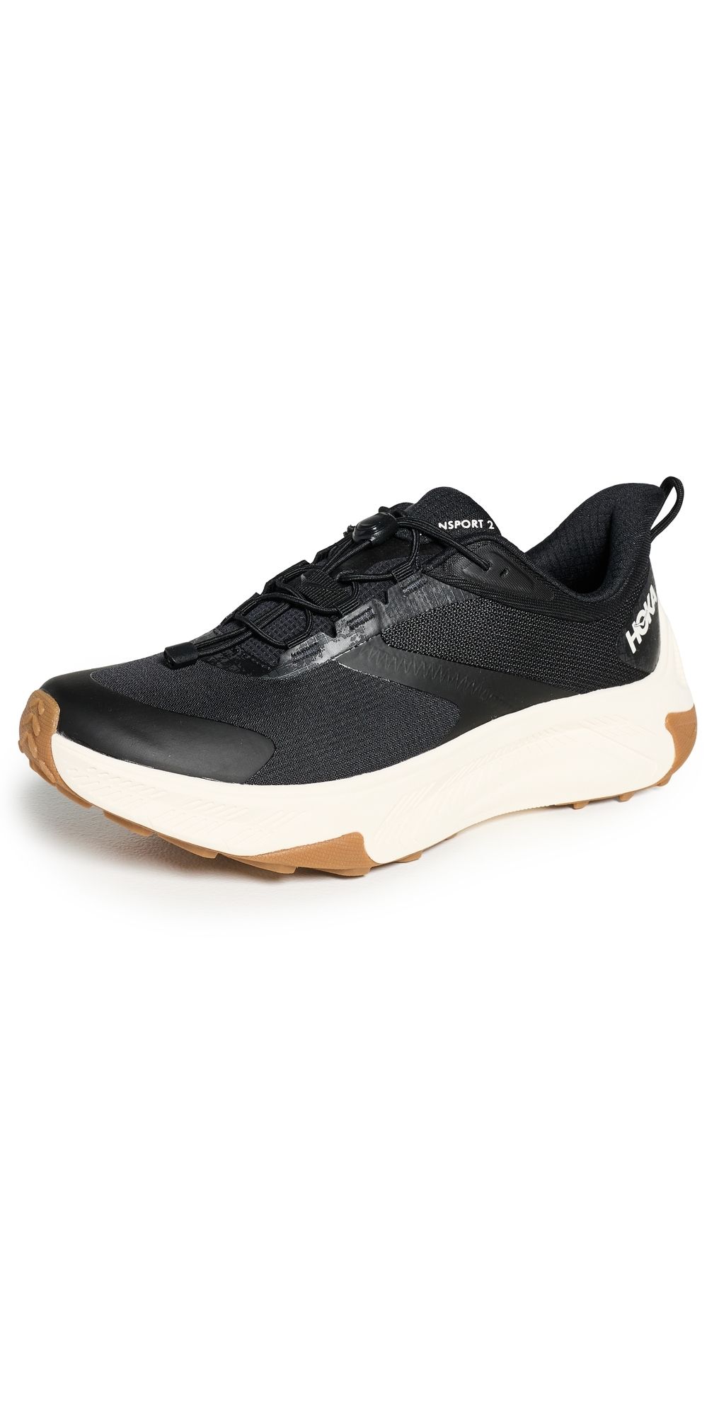 HOKA Transport 2 Sneakers Black/Alabaster 7