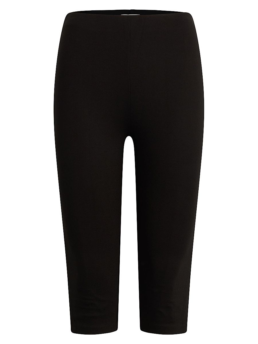 Women's Marie Fitted Capri Pants - Black - Size XS