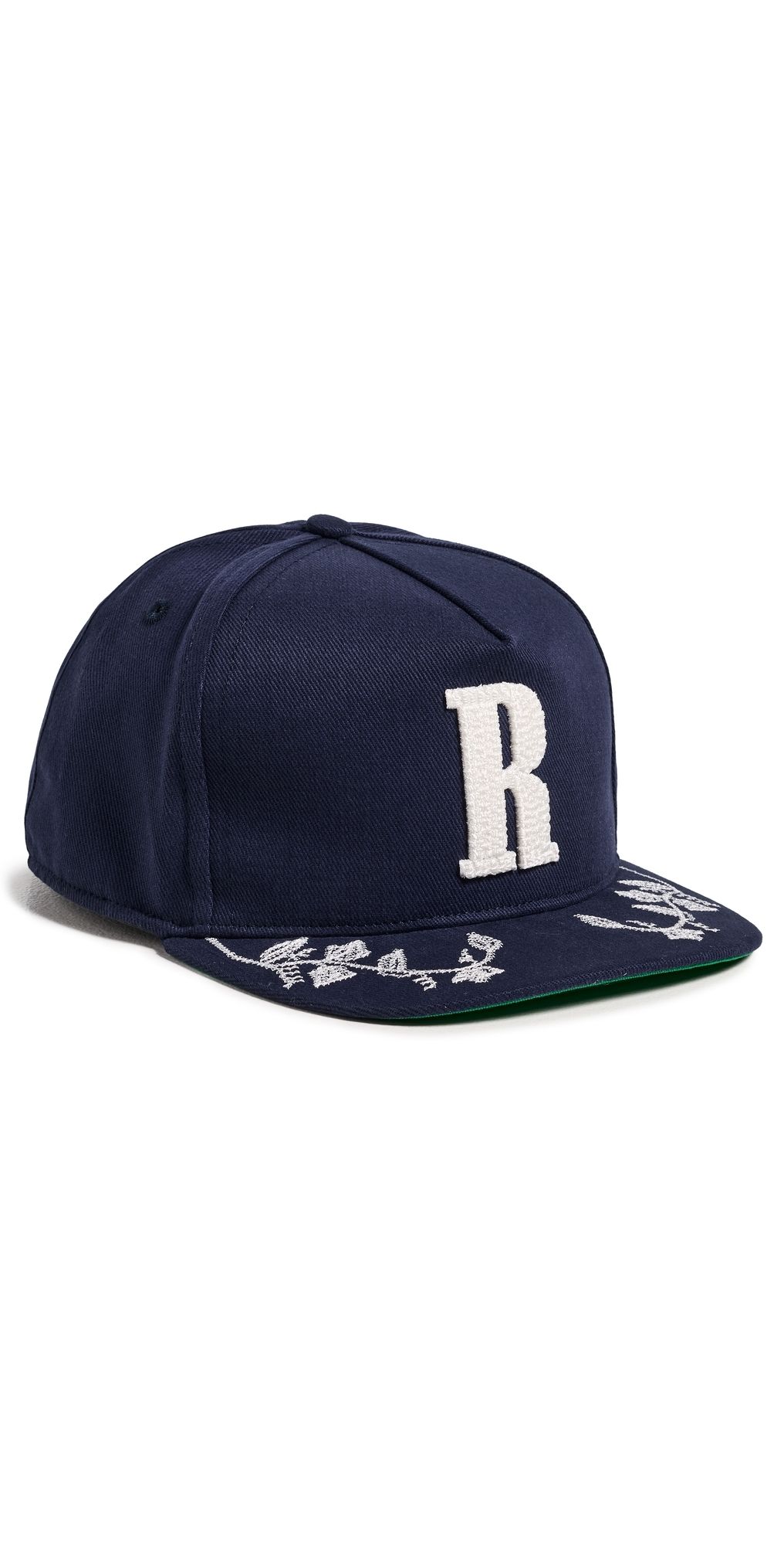 Rhude Grapevine R-Crown Fitted Hat Navy / White One Size