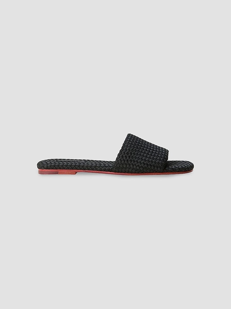 Naghedi Women's St. Barths Slide Sandals - Onyx - Size 11