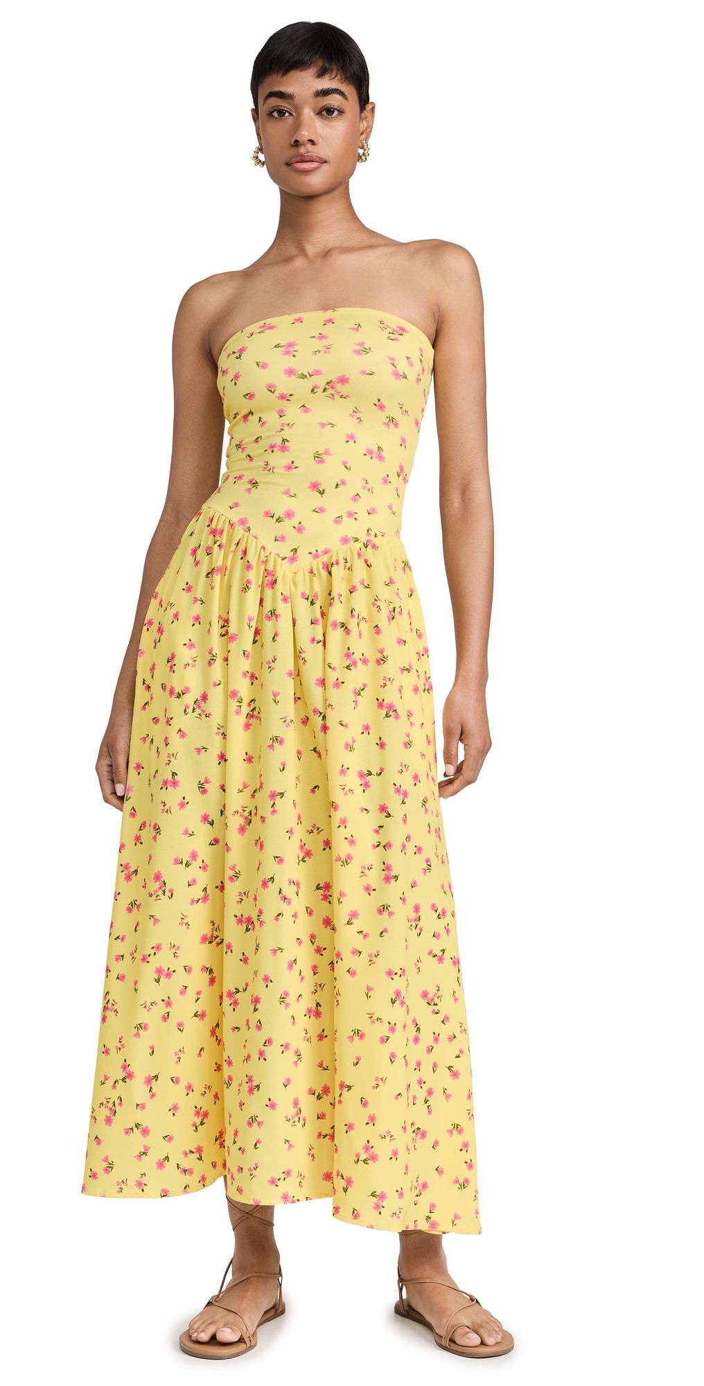 RESA Mackenzie Midi Dress Honey M