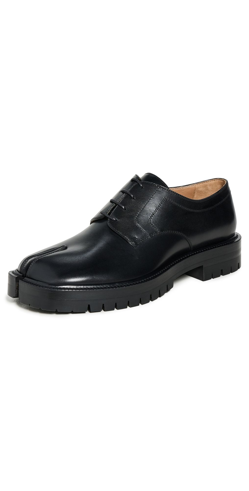 Maison Margiela Tabi County Lace-Up Shoes Black 40