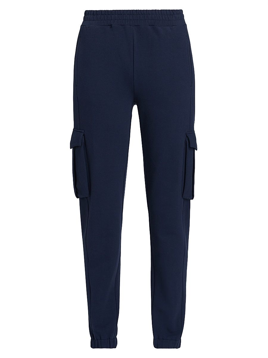 Women's Chandra French Terry Sweatpants - French Navy - Size Medium