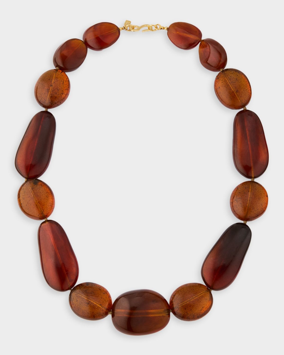 Multi-Shape Resin Beaded Necklace