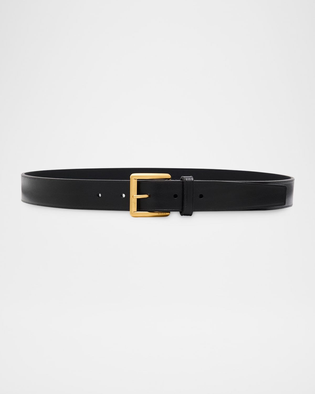 Minimal Leather Belt
