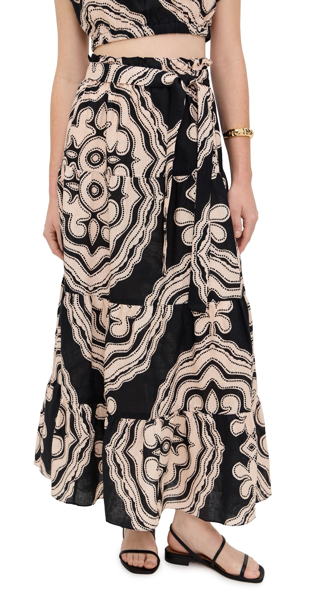 lemlem Sanaa Skirt Niku Black S