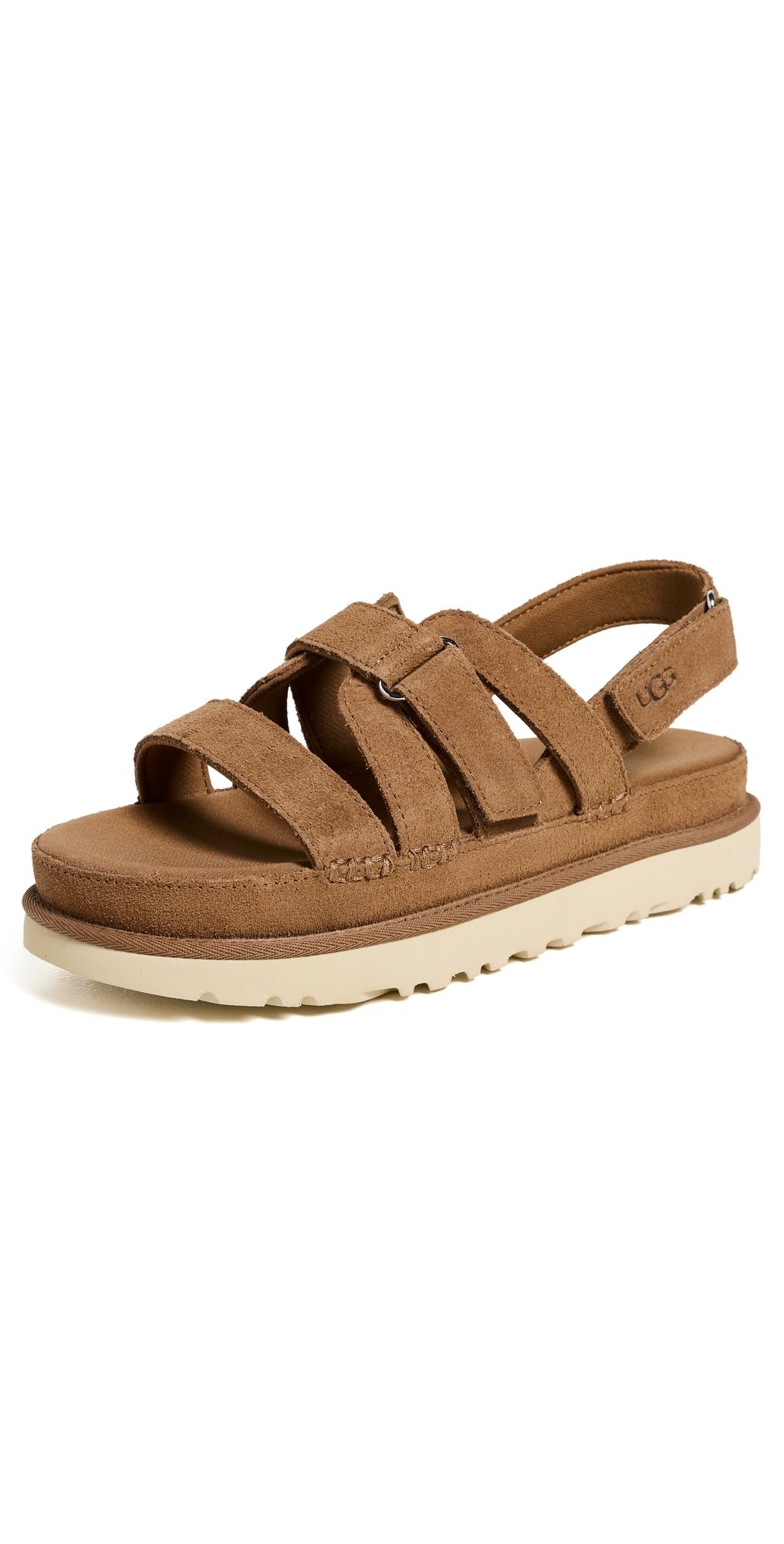 UGG Goldenstar Gleam Sandals Chestnut 6