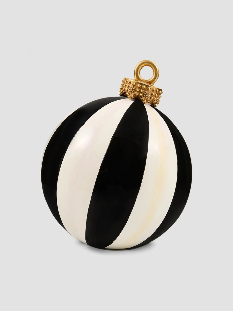 MacKenzie-Childs Courtly Stripe Tabletop Ornament