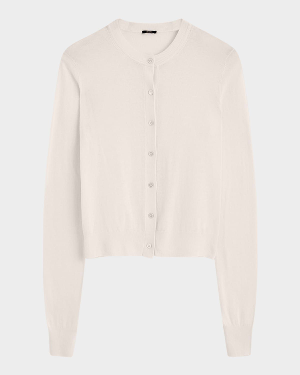 Button-Down Crewneck Cardigan