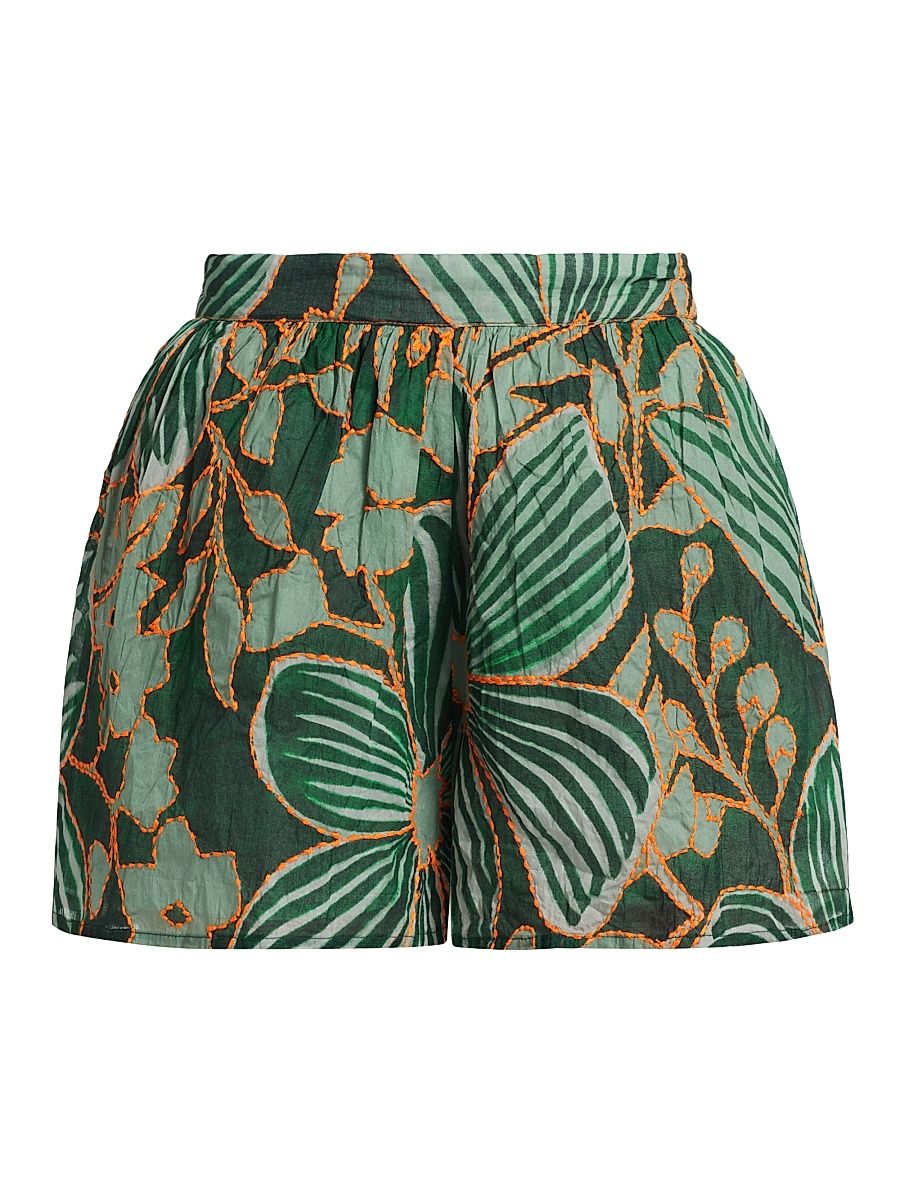 Women's Cleo Floral Shorts - Primavera - Size 6