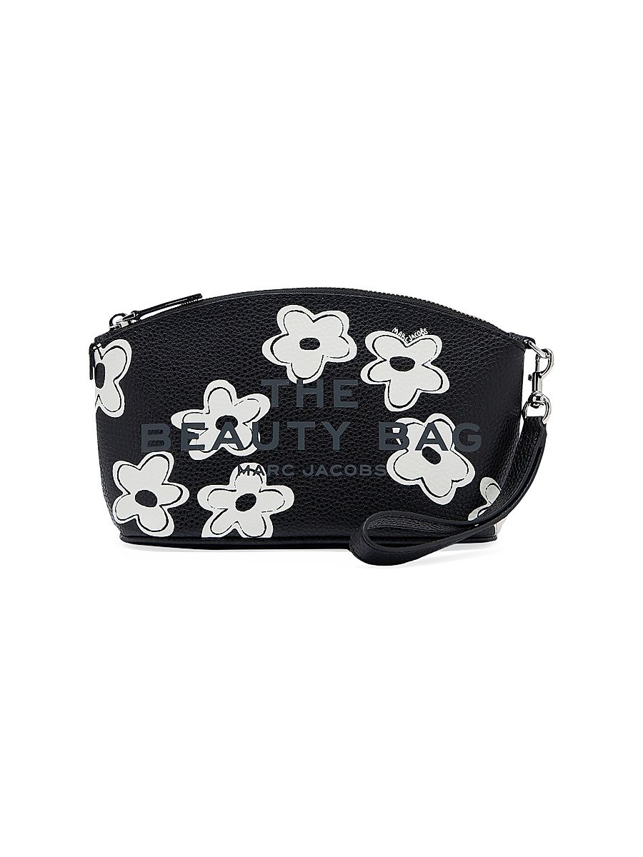 Women's The Daisy Beauty Bag - Black White